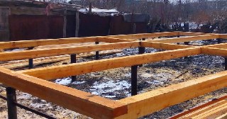 Пол на винтовых сваях Георгиевск цена от 15365 руб.
